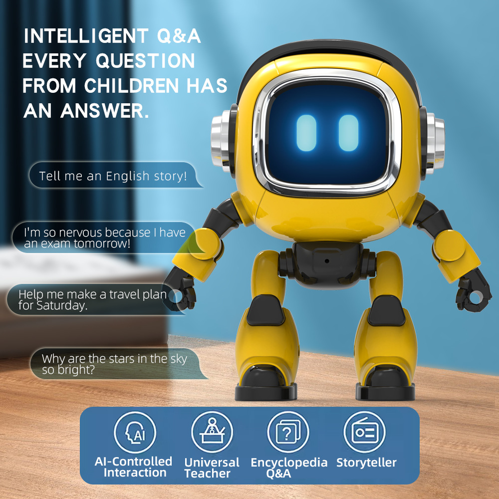 Kids Education Toys - DeepSeek AI Voice RC Robot Intelligent