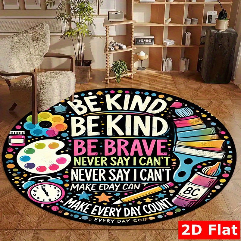 Be Kind Be Brave Motivational  - Kids Education Quote recension och pris
