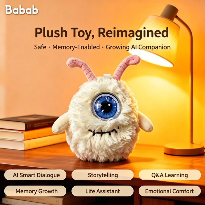 One-eyed Monster AI Plush Toy  - Kids Education Company recension och pris