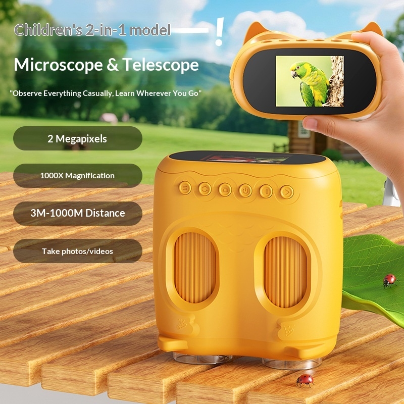 2-in-1 Educational Kids Binocu - Education Kids Definition recension och pris
