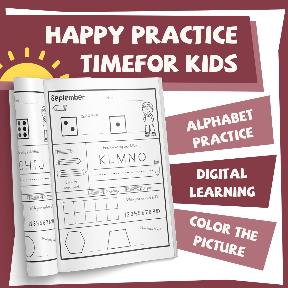 Preschool Learning and Trackin - Learning Workbook Preschool recension och pris