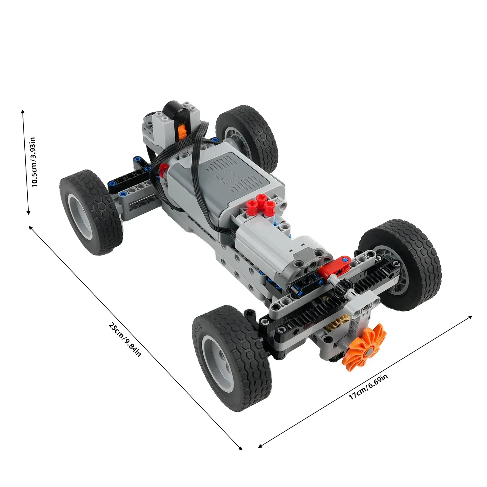 4WD RC Car Chassis Electric Se - Lego Set Technic recension och pris