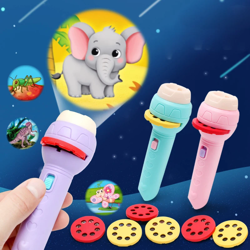 Kids Light Projection Torch wi - Kids Education Images recension och pris