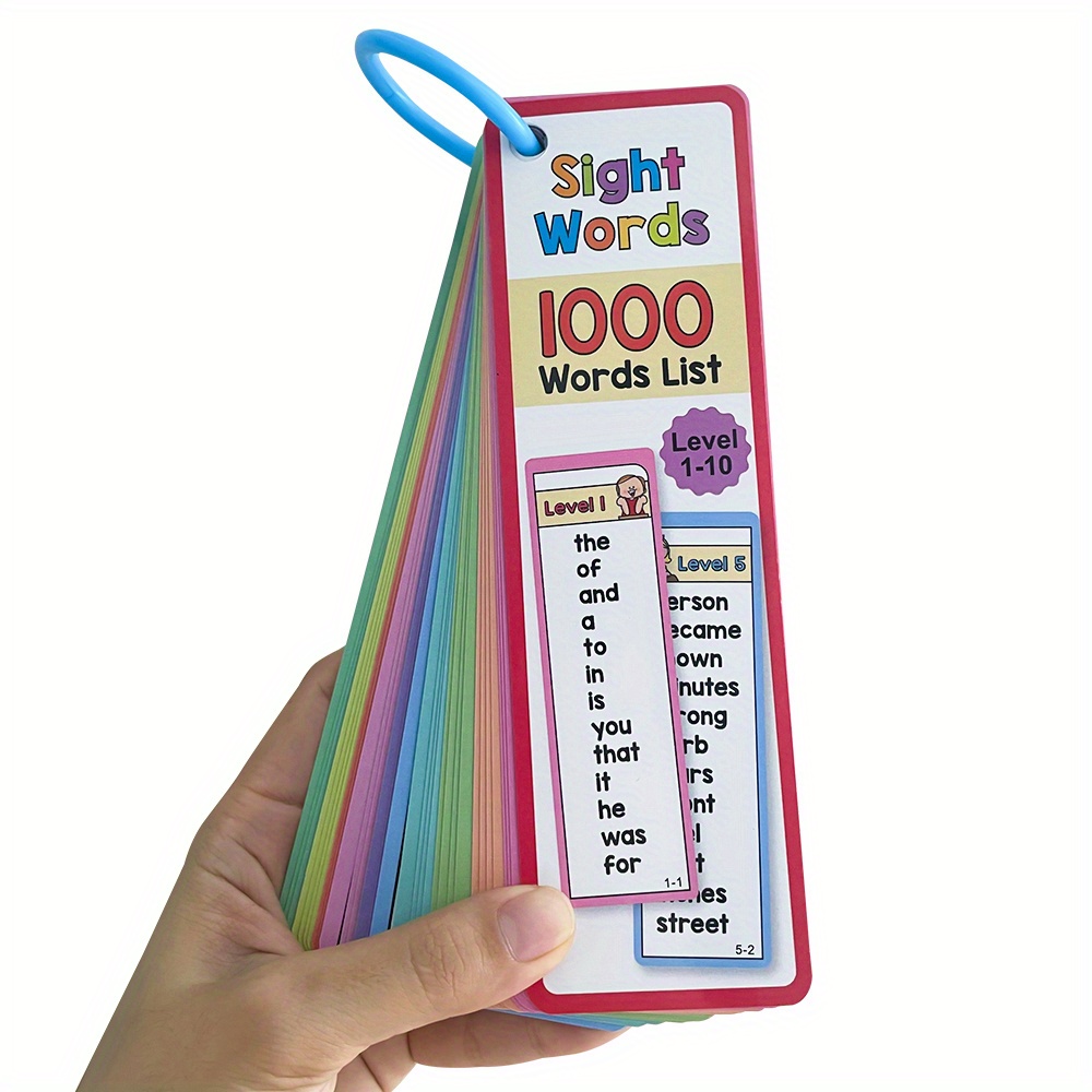 1000 Sight Words List English  - Flash Card Alphabet recension och pris
