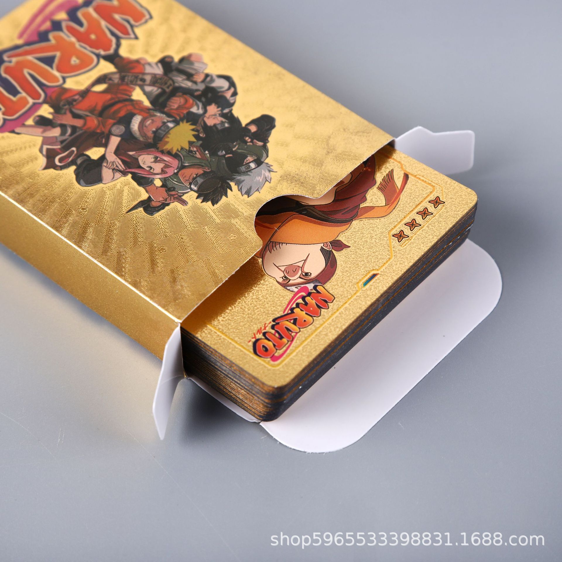 55pcs Naruto Card Gold English - English Kids Education recension och pris