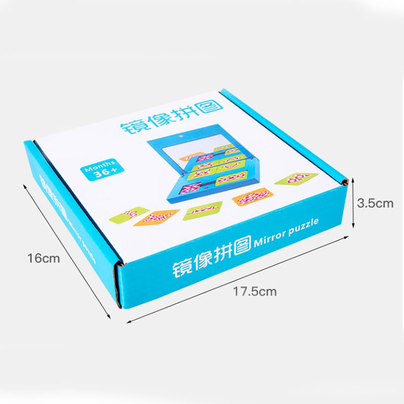 Mirror Image Puzzle Wooden Jig - Kids Education Images recension och pris