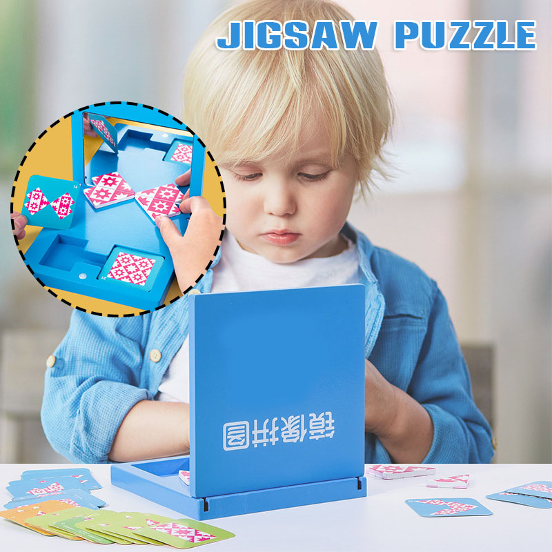 Mirror Image Puzzle Wooden Jig - Kids Education Images recension och pris