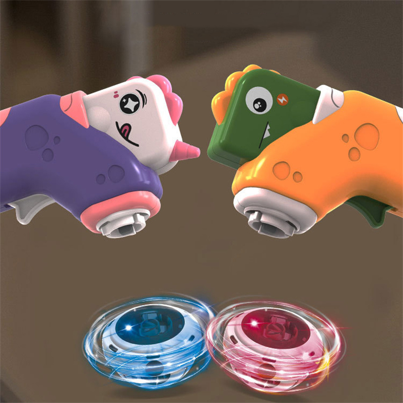2 In1 Flying Disc Saucer Gyro  - Kids Educational Game 2 recension och pris