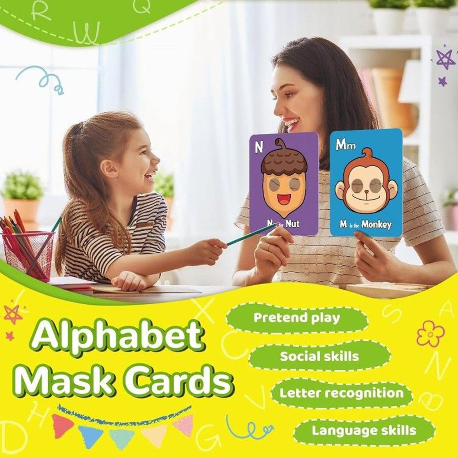 26 Pieces Alphabet Flash Cards - Flash Card Alphabet recension och pris
