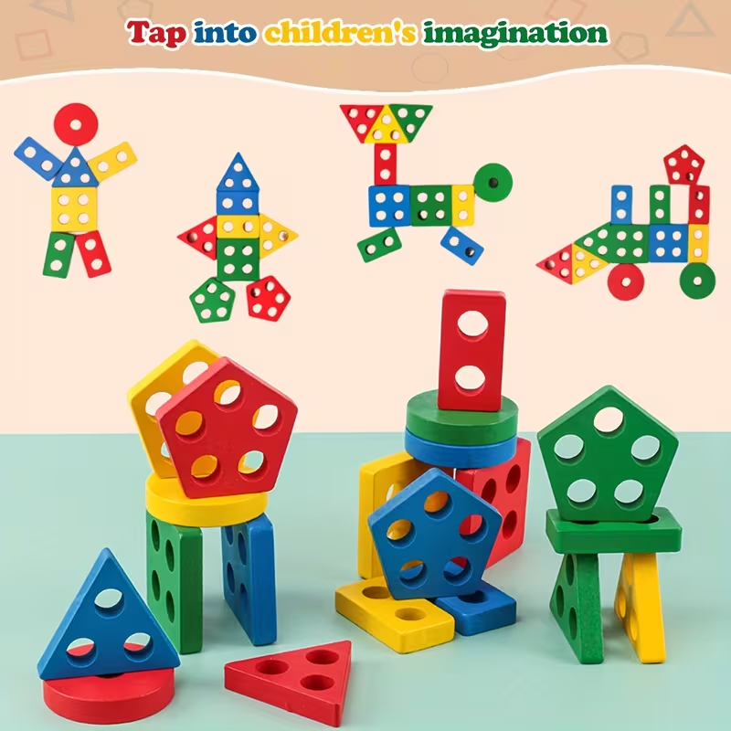 Montessori Wooden Games Baby T - Kids Educational Game 2 recension och pris