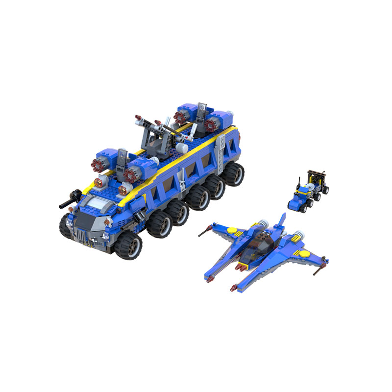 1379PCS MOC Earth Defense HQ - - Education Kids Definition recension och pris