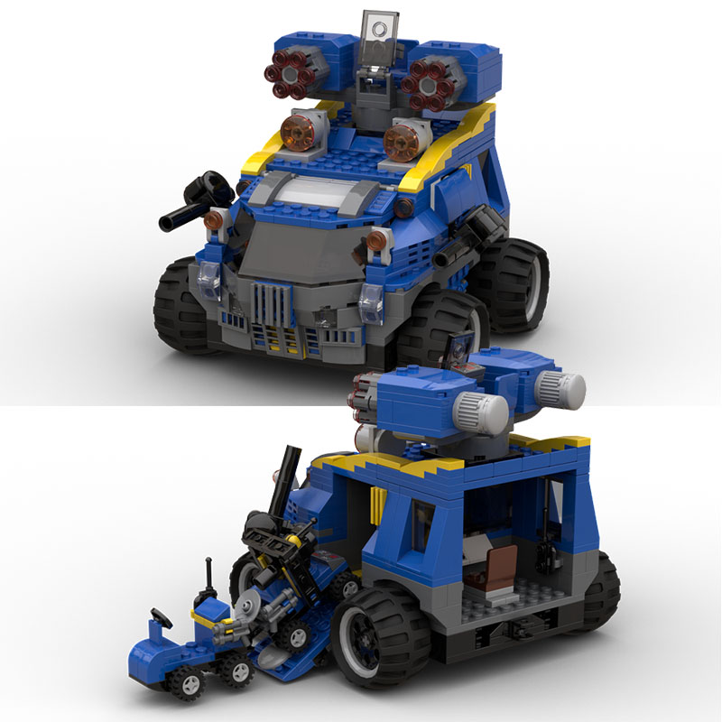 1379PCS MOC Earth Defense HQ - - Education Kids Definition recension och pris
