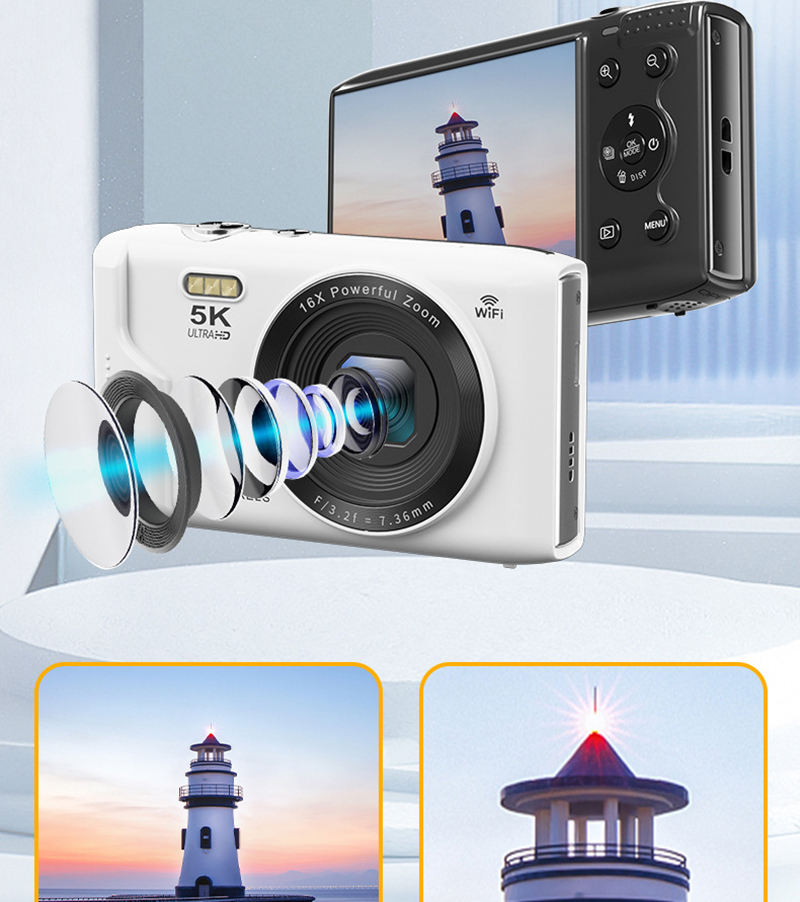 5K Student Camera Cheap Price  - Kids Education Images recension och pris
