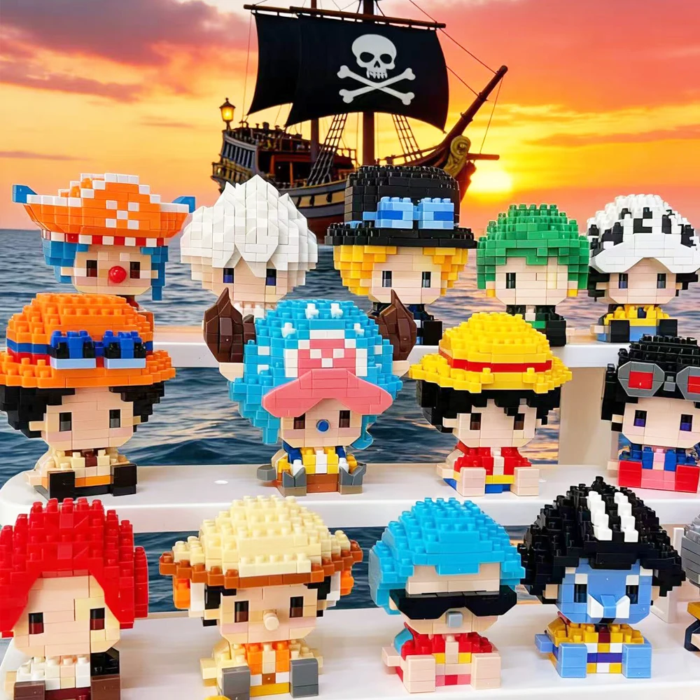Anime Character Model Luffy 3D - Lego Set Technic recension och pris