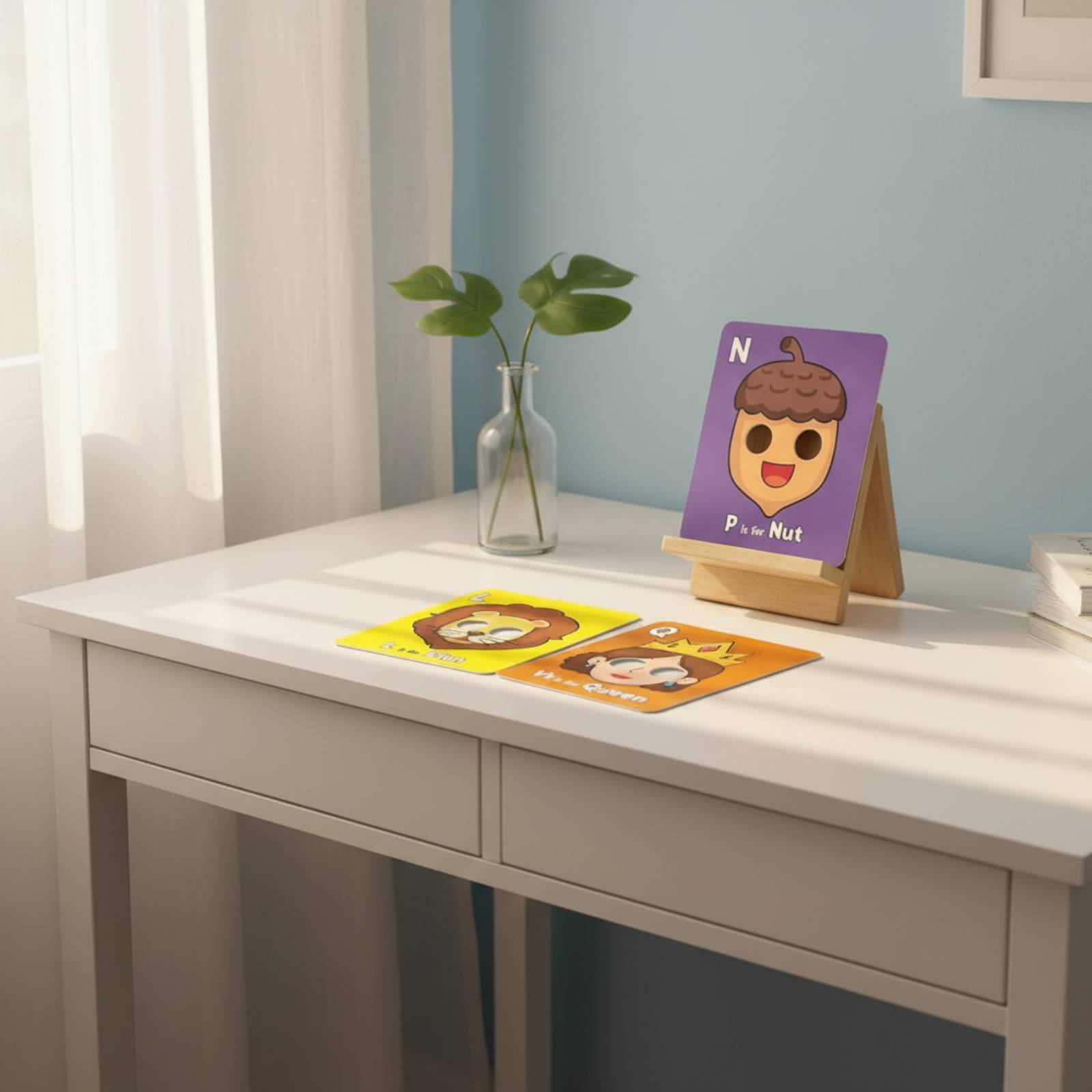 Creature Mask Flash Cards Inte - Flash Card Alphabet recension och pris