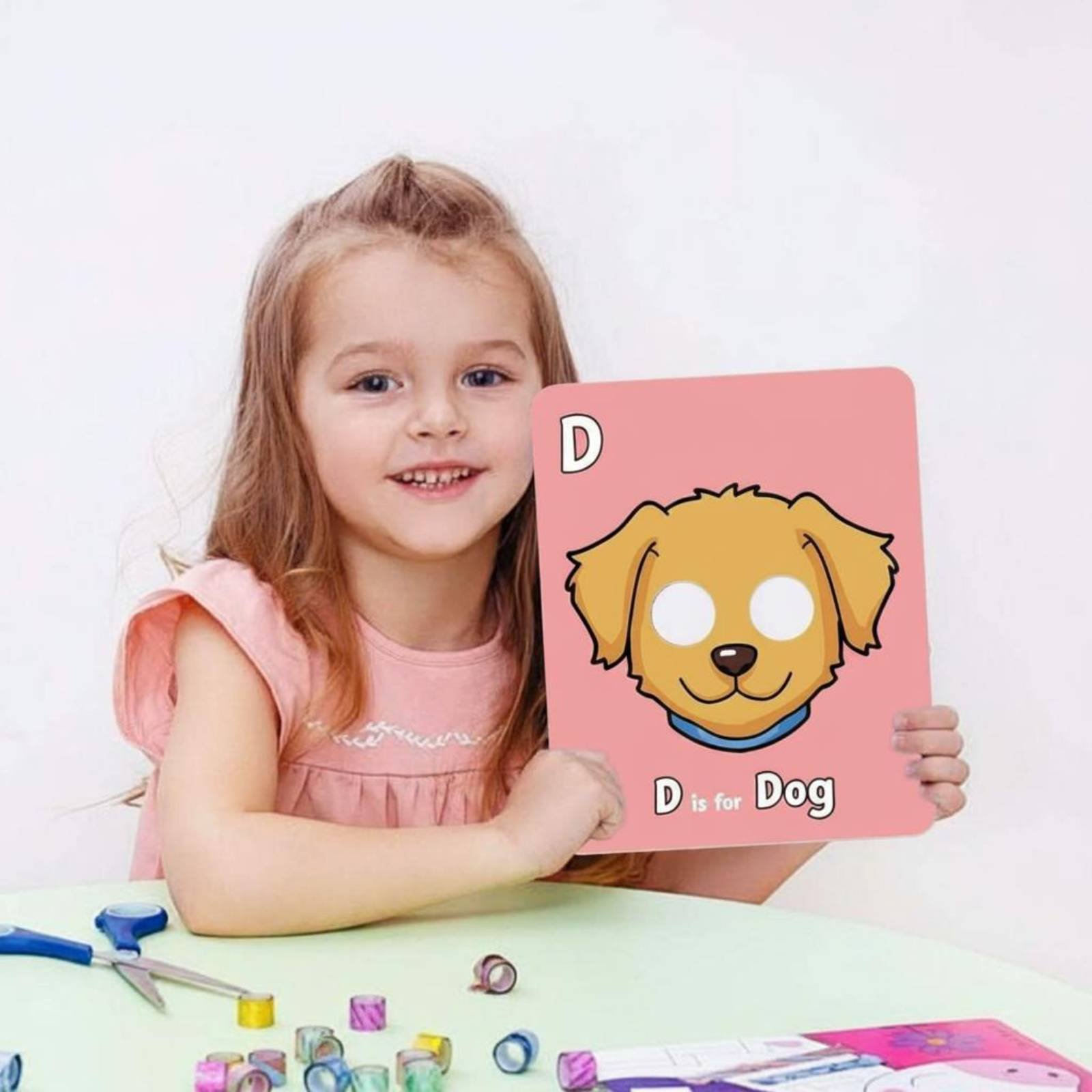 Creature Mask Flash Cards Inte - Flash Card Alphabet recension och pris