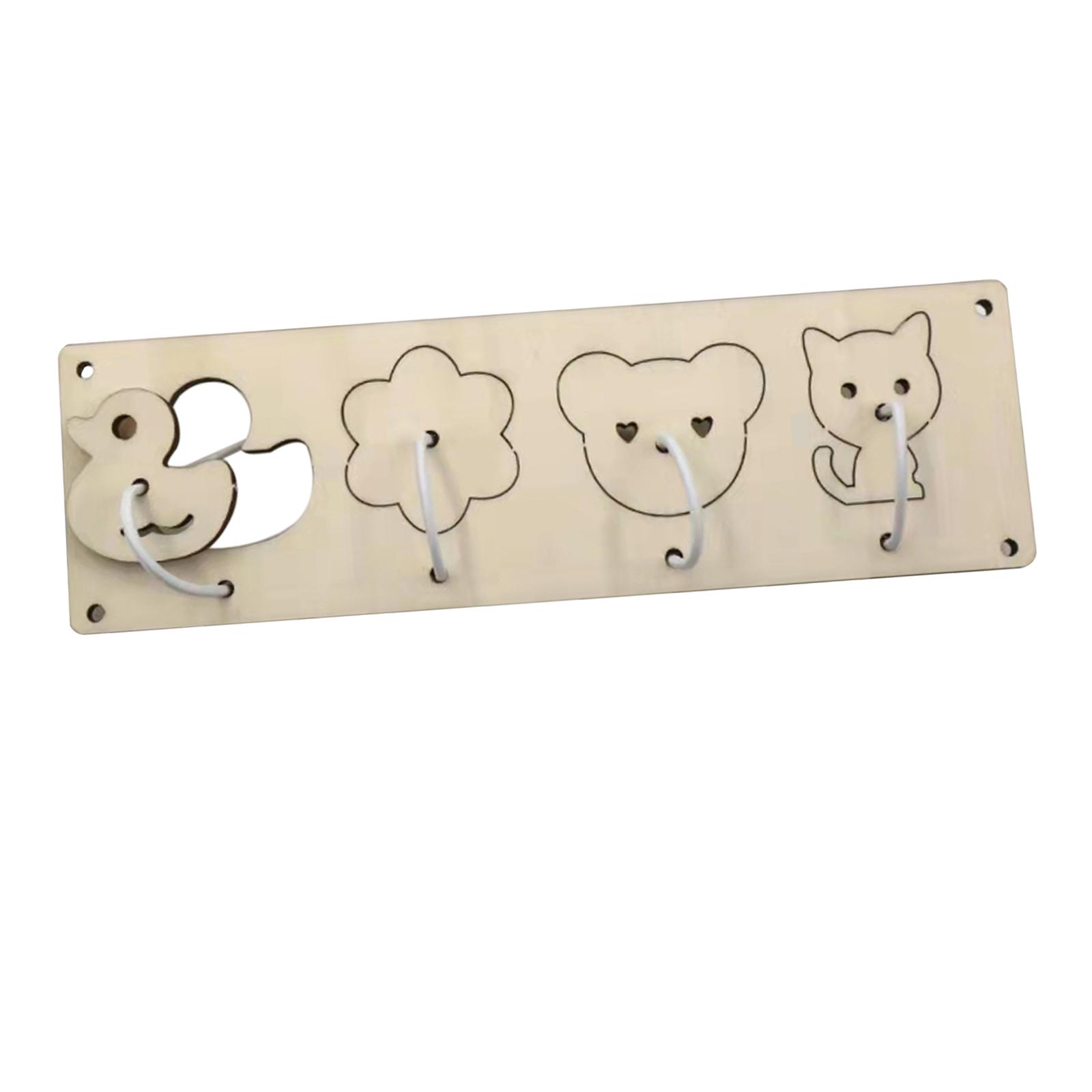 Busy Board Material Wooden Mon - Kids Education Age recension och pris