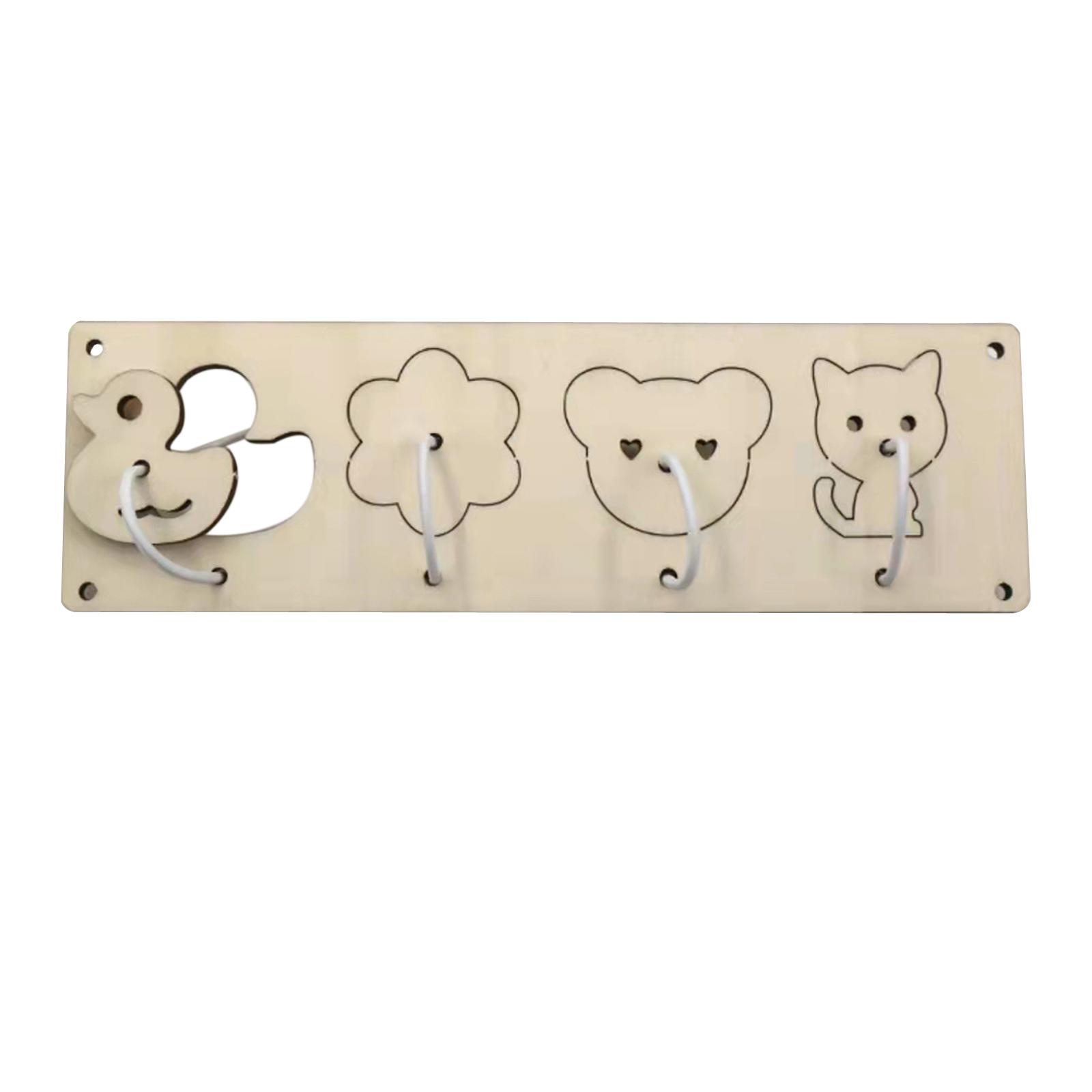 Busy Board Material Wooden Mon - Kids Education Age recension och pris