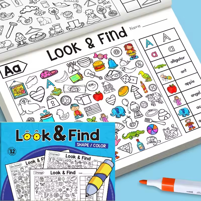 Look And Find Coloring Book fo - English Kids Education recension och pris