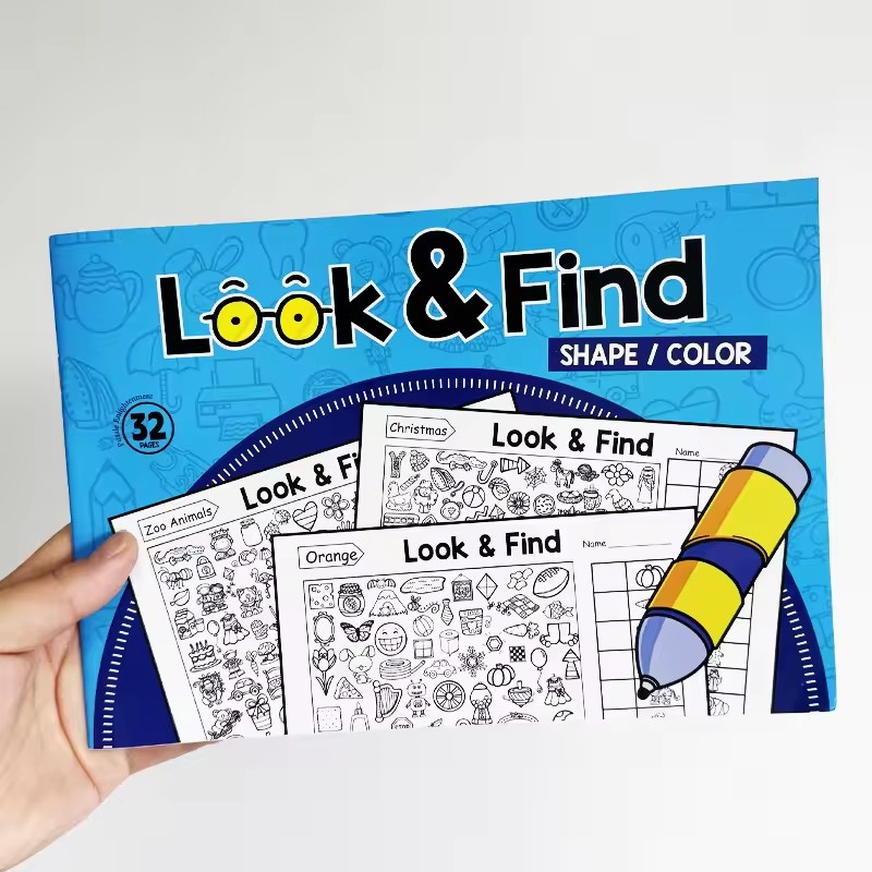 Look And Find Coloring Book fo - English Kids Education recension och pris