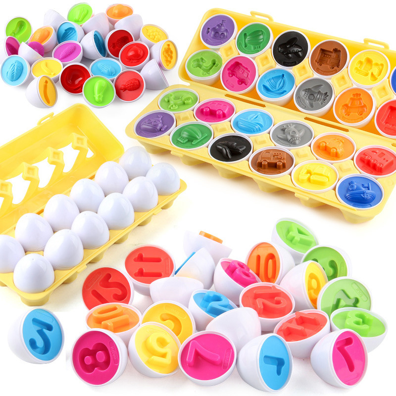 Montessori Smart Eggs Toy Baby - Kids Educational Game 2 recension och pris