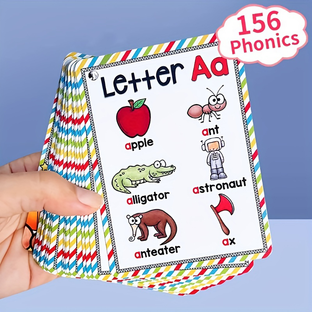 Bview Art English 26 Letters A - Flash Card Alphabet recension och pris