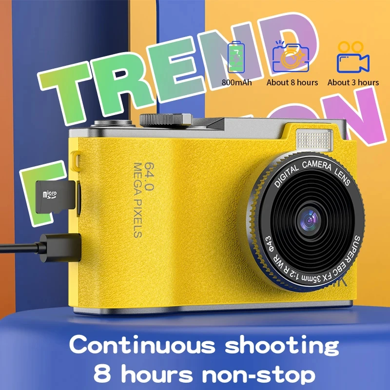 Digital Camera 4K HD Kid Camer - Kids Education Images recension och pris