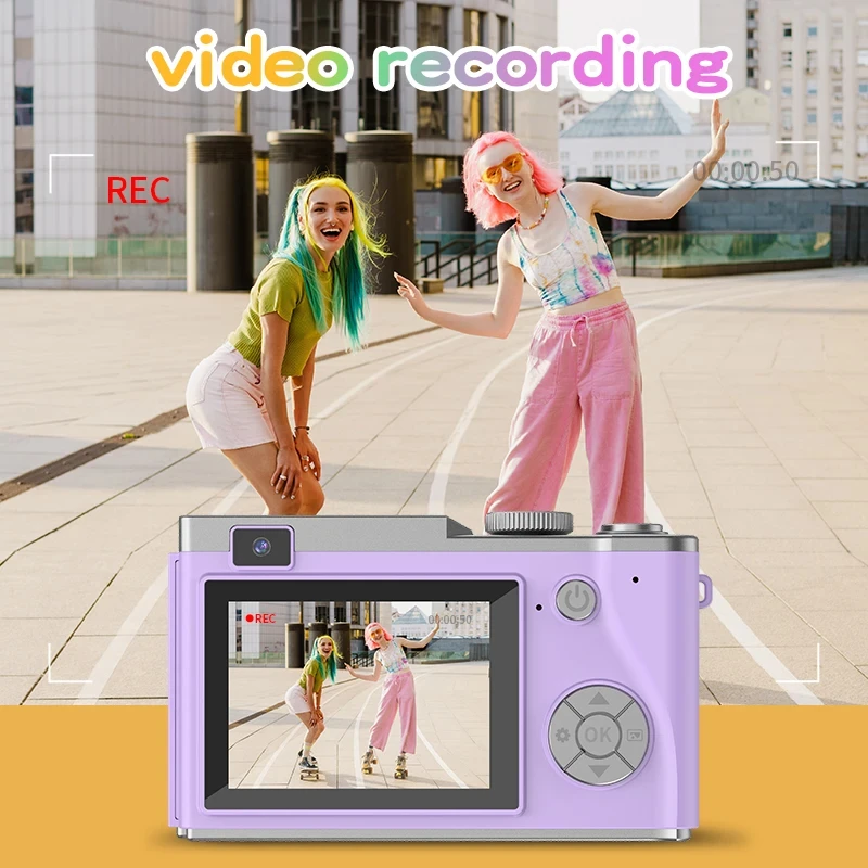 Digital Camera 4K HD Kid Camer - Kids Education Images recension och pris