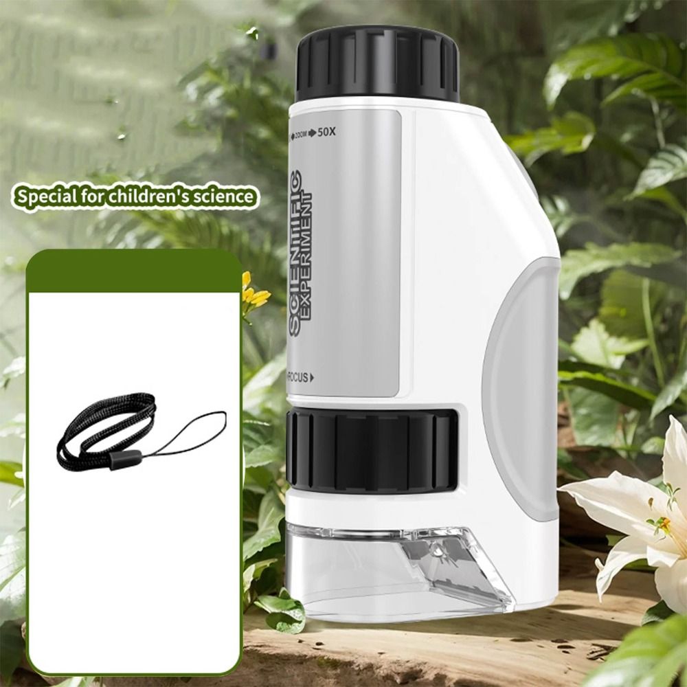Handheld Kids Microscope LED L - Education Kids Definition recension och pris