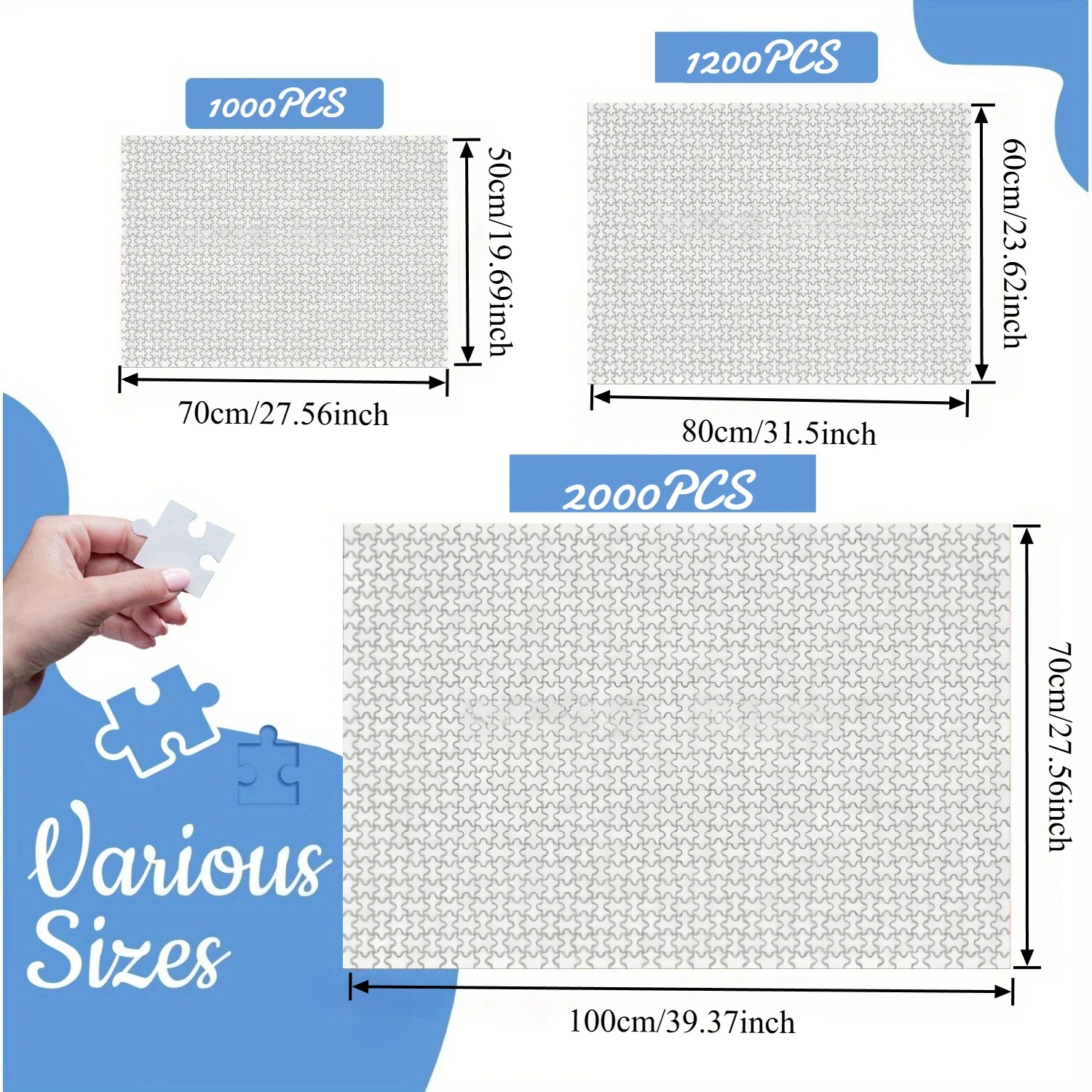 500/1000 Pieces Jigsaw Puzzle  - Kids Education Images recension och pris