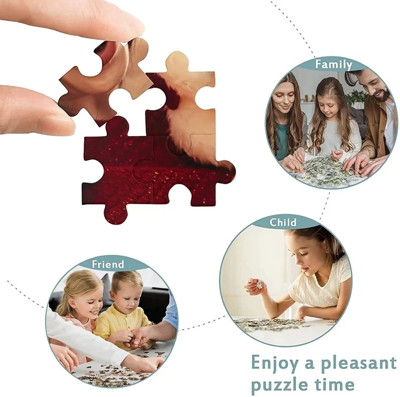 500/1000 Pieces Jigsaw Puzzle  - Kids Education Images recension och pris