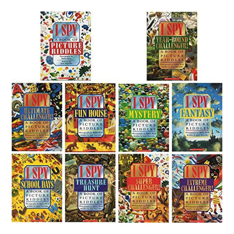 10 Books Set I Spy Ultimate Co - Kids Education Age recension och pris