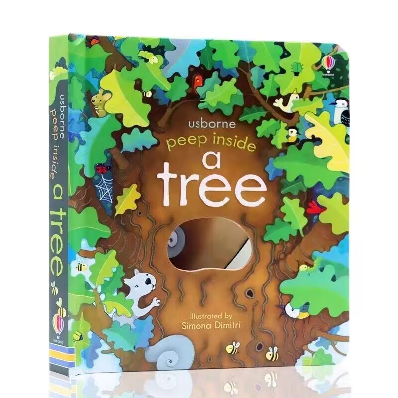Usborne Peep Inside A Tree 3D  - Kids Education Age recension och pris