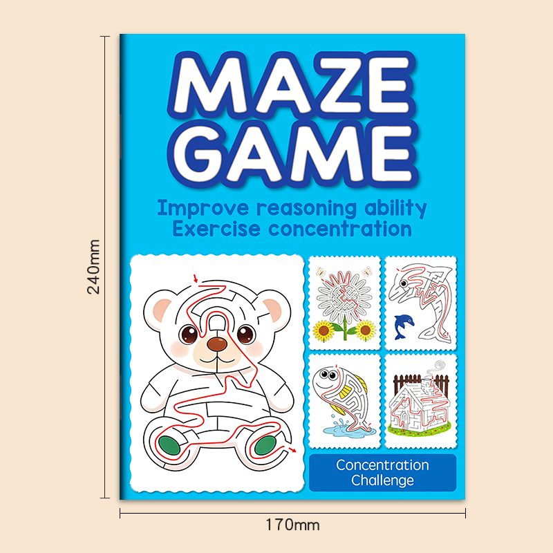 Maze Fun Drawing Book for Kids - Education Kids Definition recension och pris