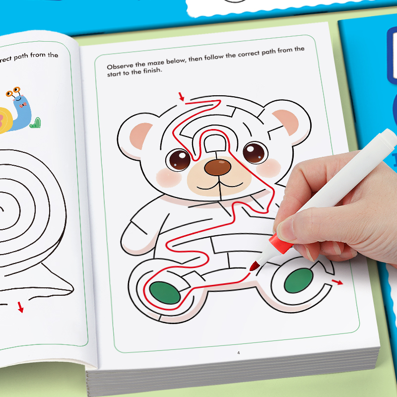 Maze Fun Drawing Book for Kids - Education Kids Definition recension och pris