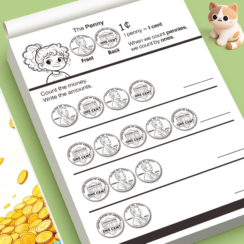 Preschool Kids Counting Money  - Learning Workbook Preschool recension och pris