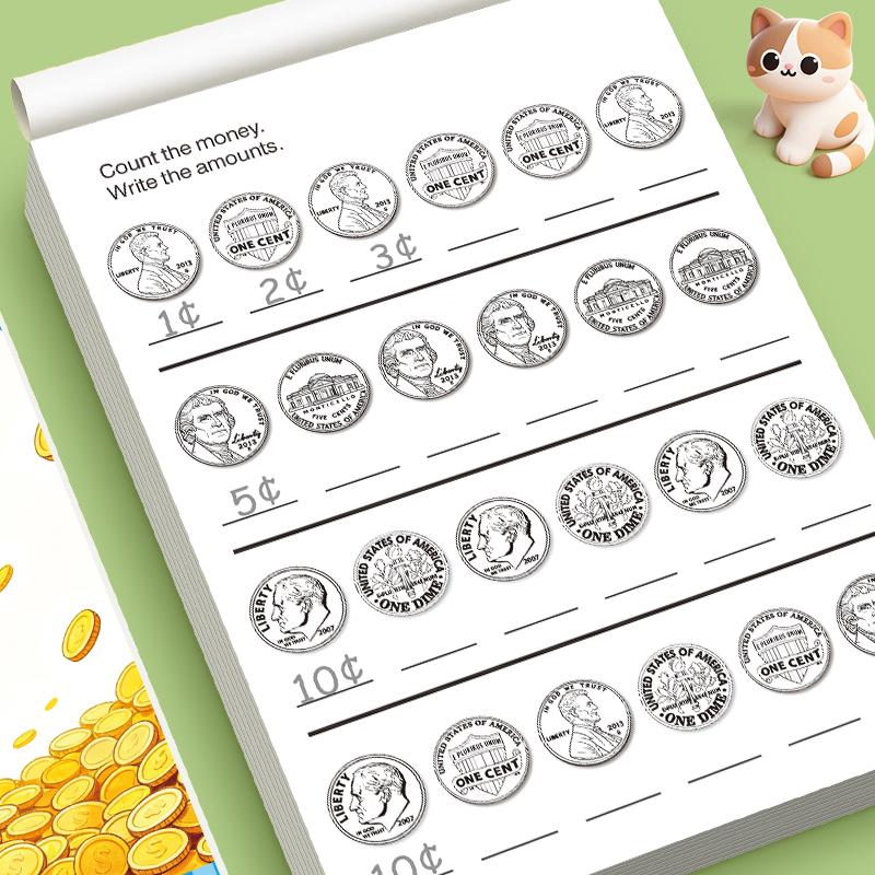 Preschool Kids Counting Money  - Learning Workbook Preschool recension och pris