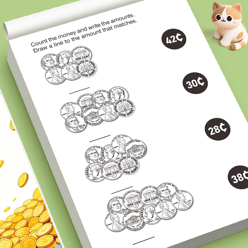 Preschool Kids Counting Money  - Learning Workbook Preschool recension och pris