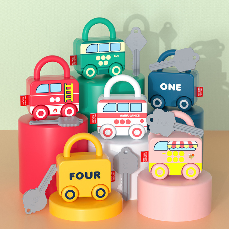 Baby Learning Lock with Key Ca - Kids Educational Game 2 recension och pris