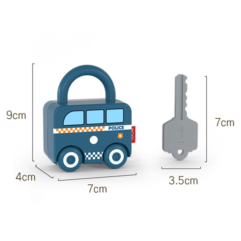 Baby Learning Lock with Key Ca - Kids Educational Game 2 recension och pris