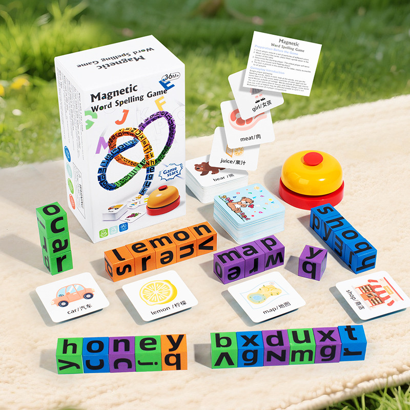 4 Players Children Magnetic Sp - English Kids Education recension och pris
