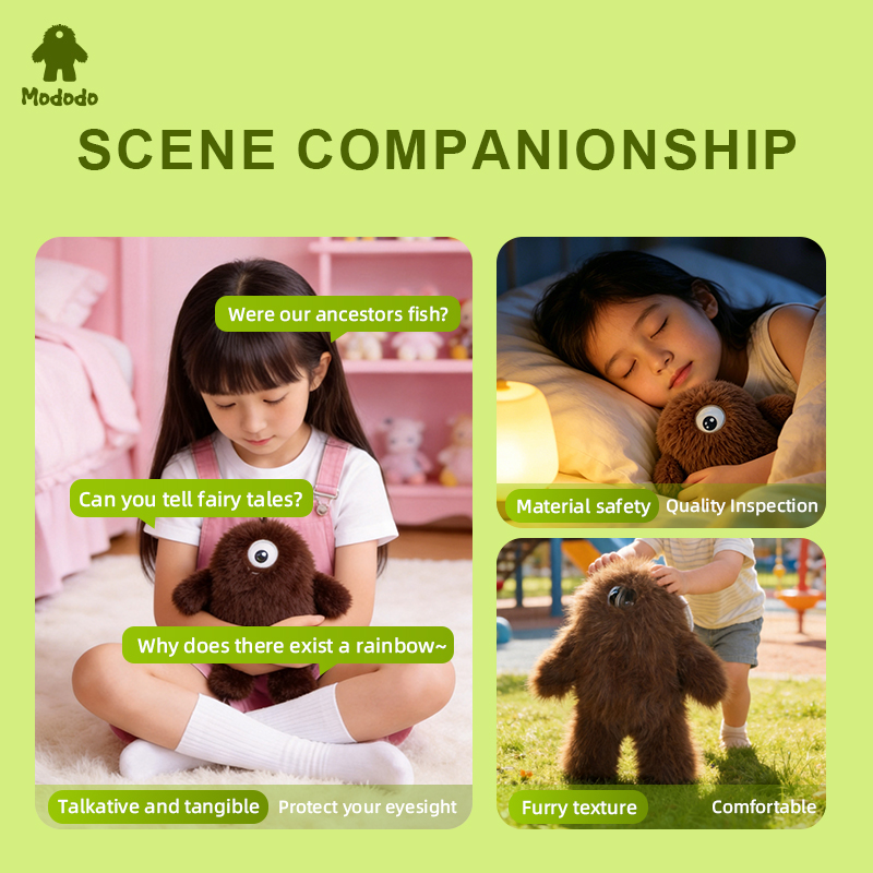 Long Fur Bigfoot Monster AI Pl - Kids Education Company recension och pris