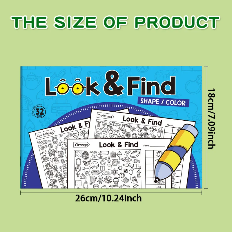 Children's Search Activity Boo - Kids Education Books recension och pris