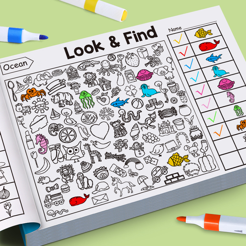 Children's Search Activity Boo - Kids Education Books recension och pris