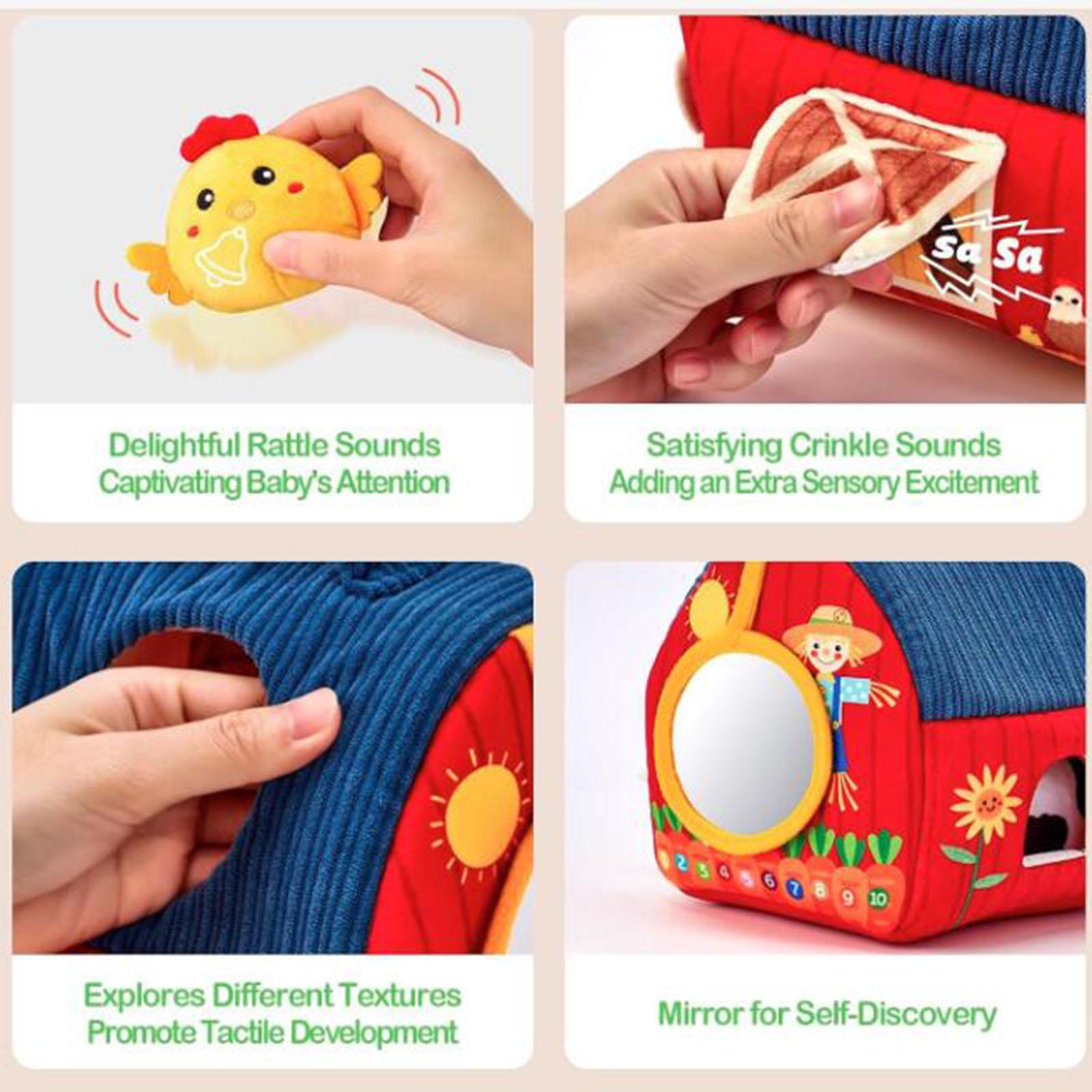 Plush Farm Animals Gifts Chris - Kids Education Learn Tv recension och pris