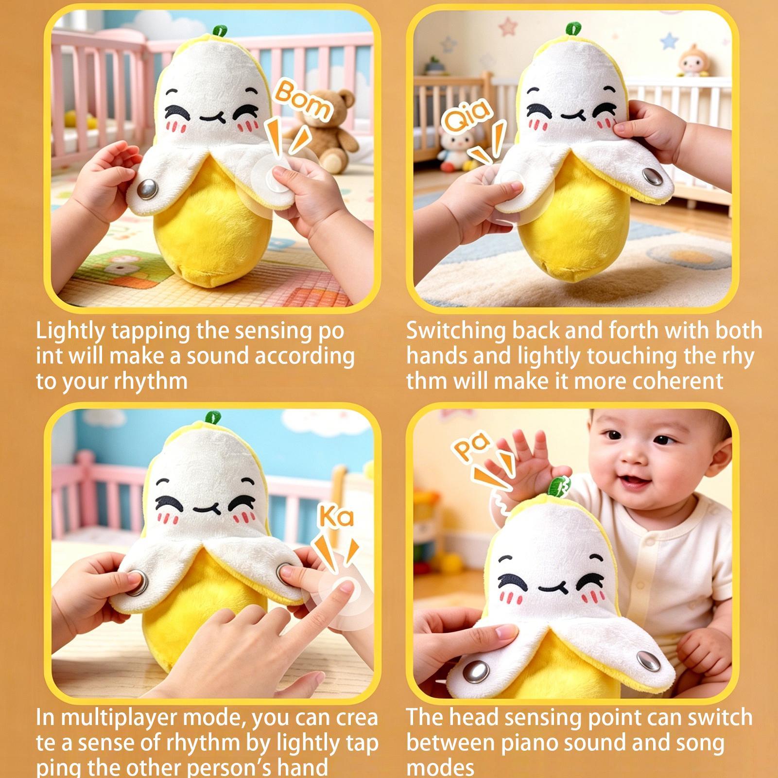 Musical Sensory Toy Soft Fruit - Kids Education Learn Tv recension och pris