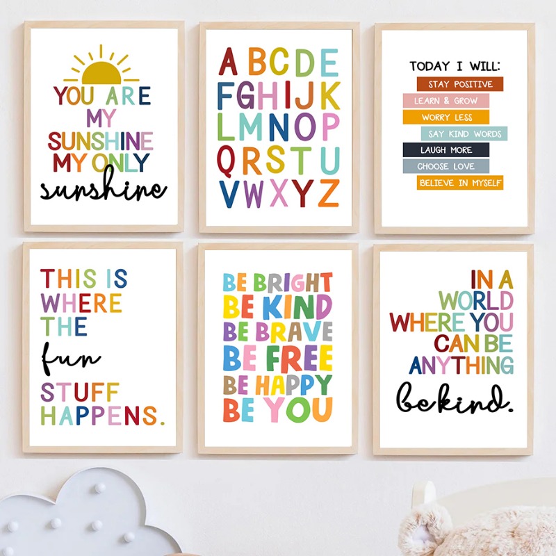 English Education Poster Alpha - English Kids Education recension och pris